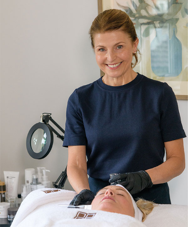 Jane granger, skincare therapist